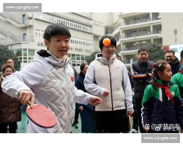成都树德城厢学校乒乓球活动月热力来袭